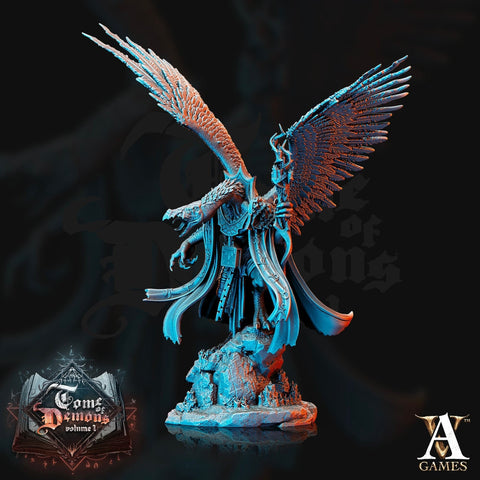 Demon Lord | 180mm |  Wingspan 170mm  | Dungeons and Dragons | Archvillain Games | Miniatures Wargames