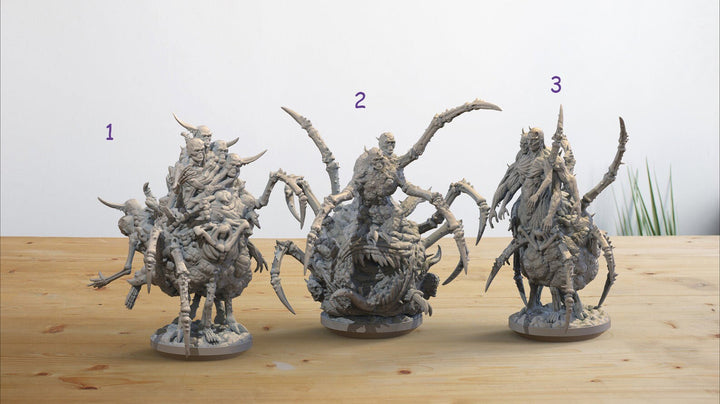 Flesh Abomination Crawlers Demon | 55mm tall | 28mm/32mm scale | Dungeons and Dragons | Pathfinder |