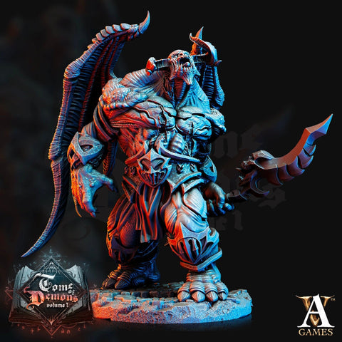 Demon Lord Prince | 75mm | Out of the Abyss | Demons |  Dungeons and Dragons | Archvillain Games |