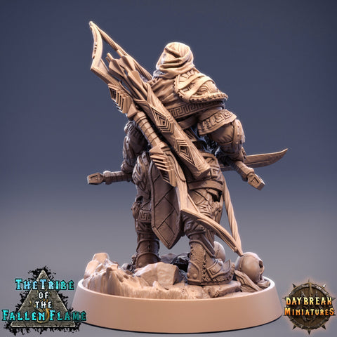 Rogue Assassin  Ranger | 28mm, 32mm, 75mm Scale Resin Miniature | Dungeons and Dragons | Daybreak  Miniatures