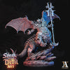 Demon Ogre Daemon Devil | 105mm tall | 28mm/ 32mm scale (Large and Huge ) | Dungeons and Dragons