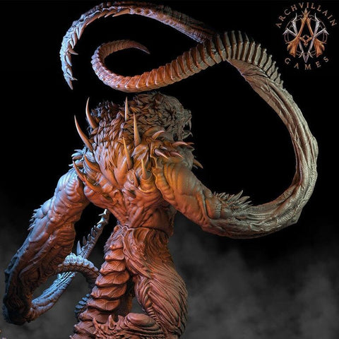 Demogorgon 138mm | Demon Lord | 3d printed model figure | Out of the Abyss | Demon Prince | Dungeons and Dragons | Pathfinder | DnD 5e |