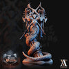 Marilith Demon General | Daemon Prince | 127mm, 5 inches tall | Out of the Abyss | Demon | Dungeons and Dragons |