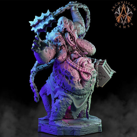 Grotesque Female Abomination Demon (3 sizes) | 90mm tall | 28mm scale | 32mm scale | Daemon Miniature Proxy | Dungeons and Dragons |
