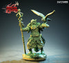 Dragonborn Druid, Wizard | 28mm, 32mm, 75mm Scale Resin Miniature | Dungeons and Dragons | Pathfinder |