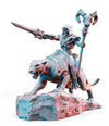 Skulldor on Catroar - Those Wonderful 80's| Fighter Barbarian | 28mm,32mm,75mm Scale | Animation Fan Art - Figurine - D&D 5e - RN Estudio