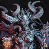 Fierna Arch Devil of Fire 128mm Tall | 85mm Base | Nine Hells | Daemon Prince | Dungeons and Dragons | Archvillain Games | Demon Statue