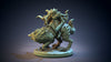 Dragonborn Ranger Fighter mounted on Giant Wolf | 28mm, 32mm, 75mm Scale Resin Miniature | Dungeons and Dragons | Pathfinder | Clay Cyanide