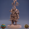 Barbarian Fighter Human| 28mm, 32mm, 75mm Scale Resin Miniature | Dungeons and Dragons | DaybreakMiniatures