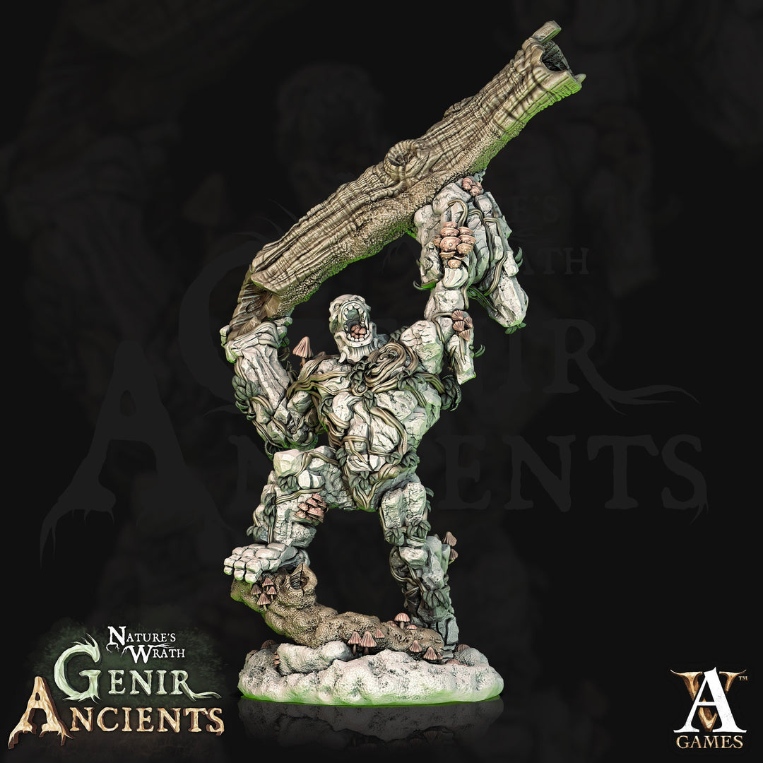 Forest Earth Elemental | 28mm and 32mm Scale | DnD 5e Miniature | Resin Figure Dungeons and Dragons| Archvillain Games