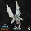 Female Celestial Angel, Solar, Deva | 28mm, 32mm, 75mm Scales | Dungeons and Dragons 5e figure | Pathfinder | Archvillain Games