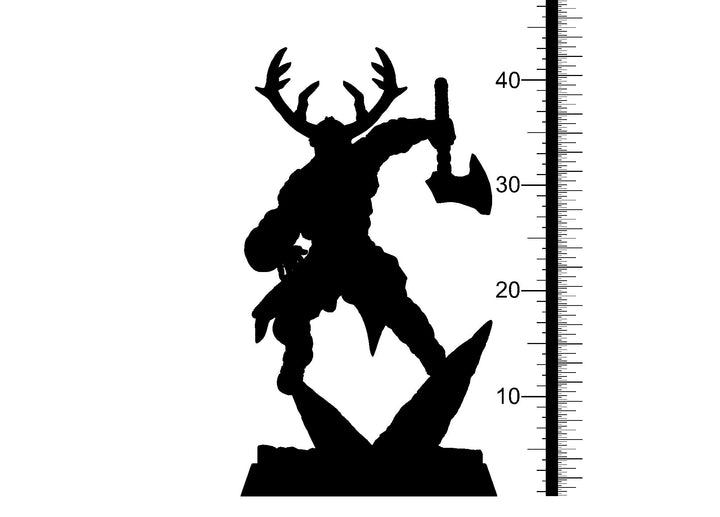 Skeleton Undead White Runner | 28mm, 32mm,75mm Scales | Resin Miniature | Dungeons and Dragons | Figure for painting | Pathfinder |