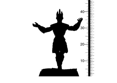 Skeleton Undead White Runner | 28mm, 32mm,75mm Scales | Resin Miniature | Dungeons and Dragons | Figure for painting | Pathfinder |