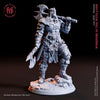Barbarian Fighter Human Figure D&D5E| 28mm, 32mm, 75mm Scale Resin Miniature | Dungeons and Dragons | Flesh Of Gods
