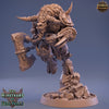 Minotaur Warrior War Chief | Scales: 28mm | 32mm | 75mm | D&D 5e Megaboss | Dungeons and Dragons | Pathfinder | Daybreak Miniatures