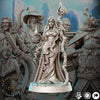 Female Elf Wizard Forest Witch| 28mm Scale | 32mm Scale | 75mm Scale- Player Character Mini - Minis - D&D 5e - Pathfinder Sexy Figurine