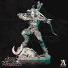 Satyr Archer, Goat-Man PC NPC Fey Miniature | 28mm, 32mm, 75mm Scales | Dungeons and Dragons | Pathfinder | Archvillain Games