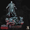 Vampire Count Evil Vermilach | 28mm, 32mm, 75mm Scale | Undead Dungeons and Dragons 5e Miniatures | Pathfinder | Archvillain games