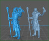 Male Elf Wizard Dragon Familiar, Warlock, Sorcerer| 28mm Scale | 32mm Scale | 75mm Scale -Player Character Mini D&D 5e Pathfinder Figurine