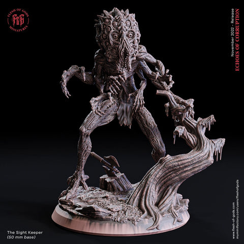 Demon of Eyes, Hyakume, Argus | 28mm, 32mm,75mm Scale - Boss Monster Mini - Minis - D&D 5e - Pathfinder  Figurine | Flesh of Gods