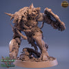 Minotaur Warrior War Chief | Scales: 28mm | 32mm | 75mm | D&D 5e Megaboss Beastmen| Dungeons and Dragons | Pathfinder | Daybreak Miniatures