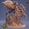 Goblin mounted on Giant Spider | Dungeons and Dragons | 28mm and 32mm Scales| Pathfinder | Figure for Painting| Daybreak Miniatures
