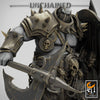 Heavy Chaos Knight Army | Oathbreaker Paladin, Great Axe and Shield | 28mm, 32mm,75mm Scales, 100mm Tall | Dungeons and Dragons | Pathfinder