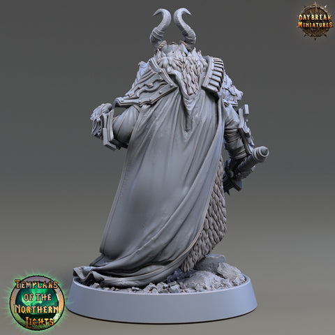 Oath of  Vengeance Paladin Unpainted Miniature | 28mm, 32mm, 54mm 75mm Scales | Dungeons and Dragons | Pathfinder | Daybreak Miniatures