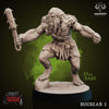 Bugbear Fighter Warrior Barbarian Mace | Scales 28mm|32mm |75mm | Megaboss | Dungeons and Dragons |Pathfinder | Mammoth Factory