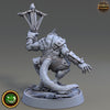 Wererat Crossbow Expert, Ratfolk, Ratman |Resin| Dungeons and Dragons 5e | 28mm,32mm,54m,75mm Scales | Pathfinder D&D | Daybreak Miniatures