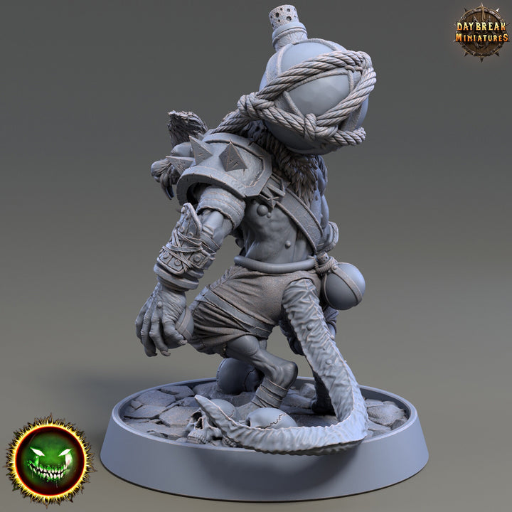 Wererat Artificer, Ratfolk, Ratman |Resin| Dungeons and Dragons 5e | 28mm,32mm,54m,75mm Scales | Pathfinder D&amp;D | Daybreak Miniatures