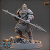 Viking Human Ranger Fighter PC NPC | 28mm, 32mm, 54mm, 75mm Scales 100mm Tall | Dungeons and Dragons | Pathfinder | Daybreak Miniatures