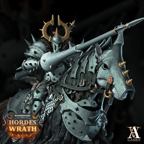 Oath of Conquest Paladin, Chaos Knight, Chaos Lord | 28mm, 32mm,54mm, 75mm Scales | Dungeons and Dragons | Pathfinder | Archvillain Games