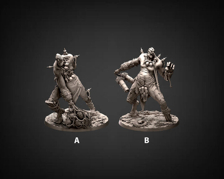 Hill Giant, Oger | 28mm &amp; 32mm Scale | 90mm Tall (32mm scale)| Dungeons and Dragons | Pathfinder Oger | Daybreak Miniatures | Tabletop RPG |