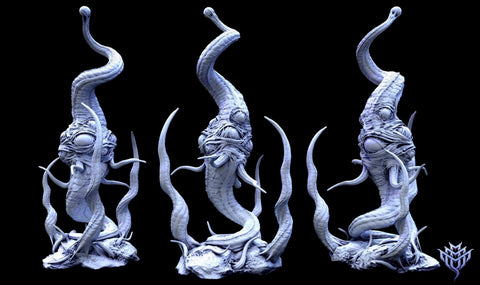 Mindwitness (Mind Flayer infected Beholder) Elder Brain |100 mm (3.9") tall 28mm,32mm,75mm Scales | Dungeons and Dragons |Pathfinder |DnD 5e