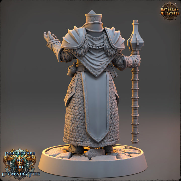 Arcana Domain Cleric, Paladin PC /NPC Unpainted | 28mm,32mm,54mm,75mm,100mm Scales | Dungeons and Dragons | Pathfinder | Daybreak Miniatures