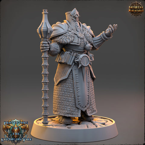 Arcana Domain Cleric, Paladin PC /NPC Unpainted | 28mm,32mm,54mm,75mm,100mm Scales | Dungeons and Dragons | Pathfinder | Daybreak Miniatures