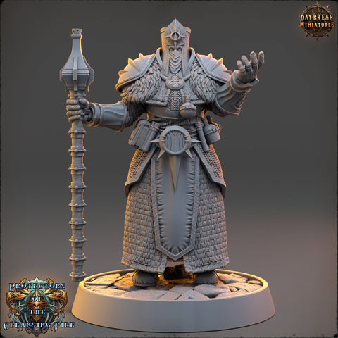 Arcana Domain Cleric, Paladin PC /NPC Unpainted | 28mm,32mm,54mm,75mm,100mm Scales | Dungeons and Dragons | Pathfinder | Daybreak Miniatures